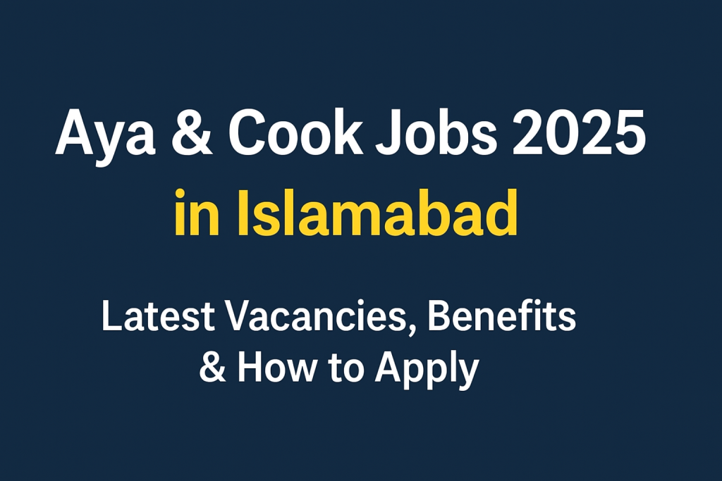 Aya & Cook Jobs 2025