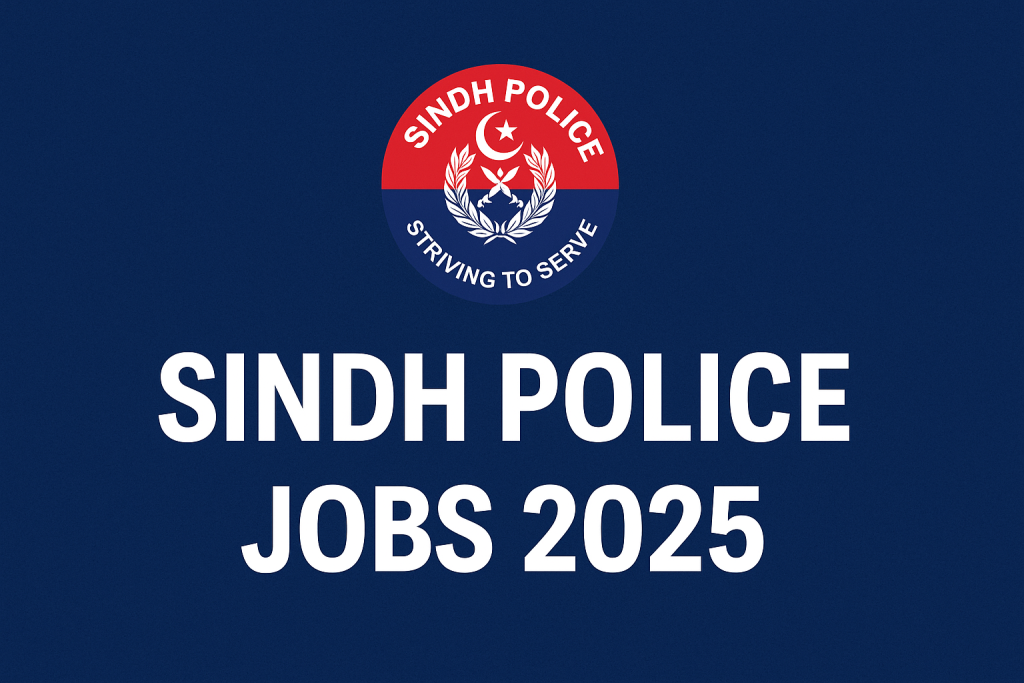 Sindh Police Jobs 2025
