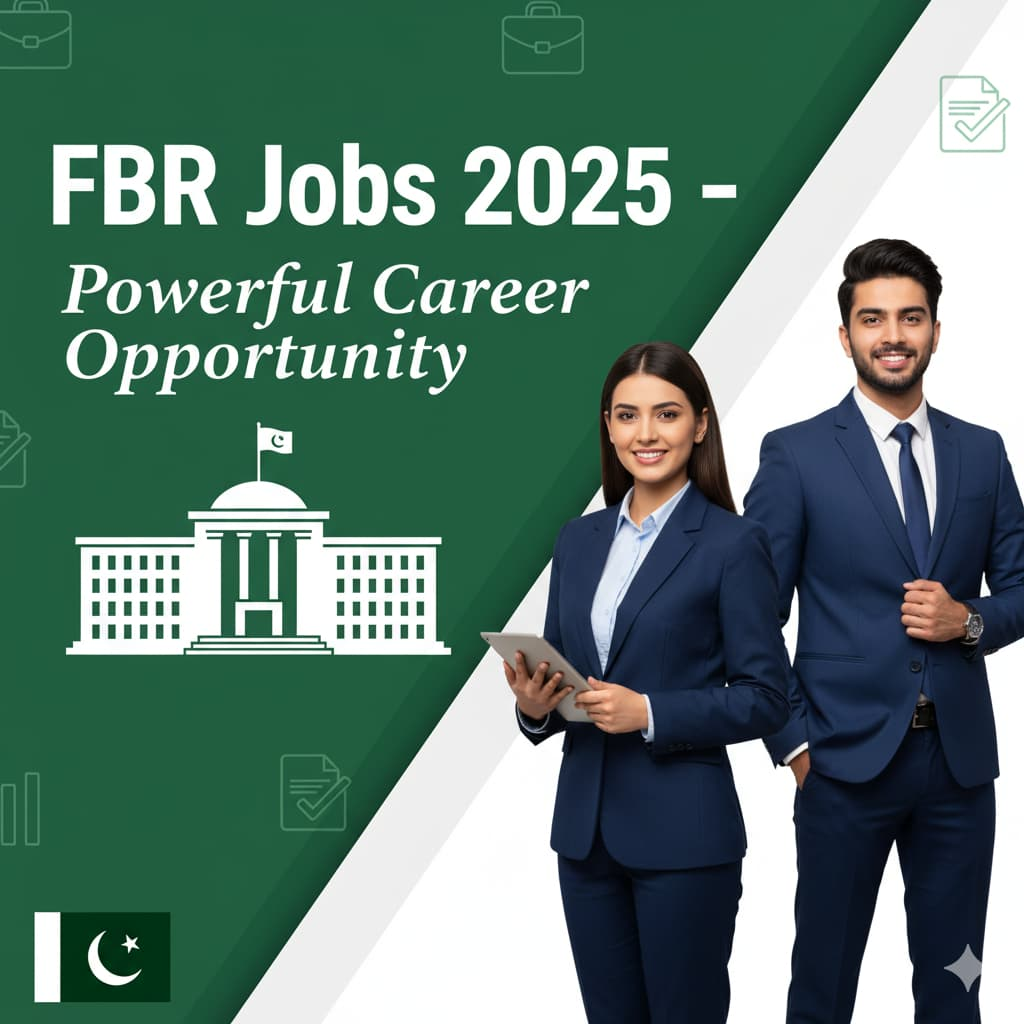 Latest FBR Jobs 2025 vacancies in Pakistan with eligibility criteria and online apply guide