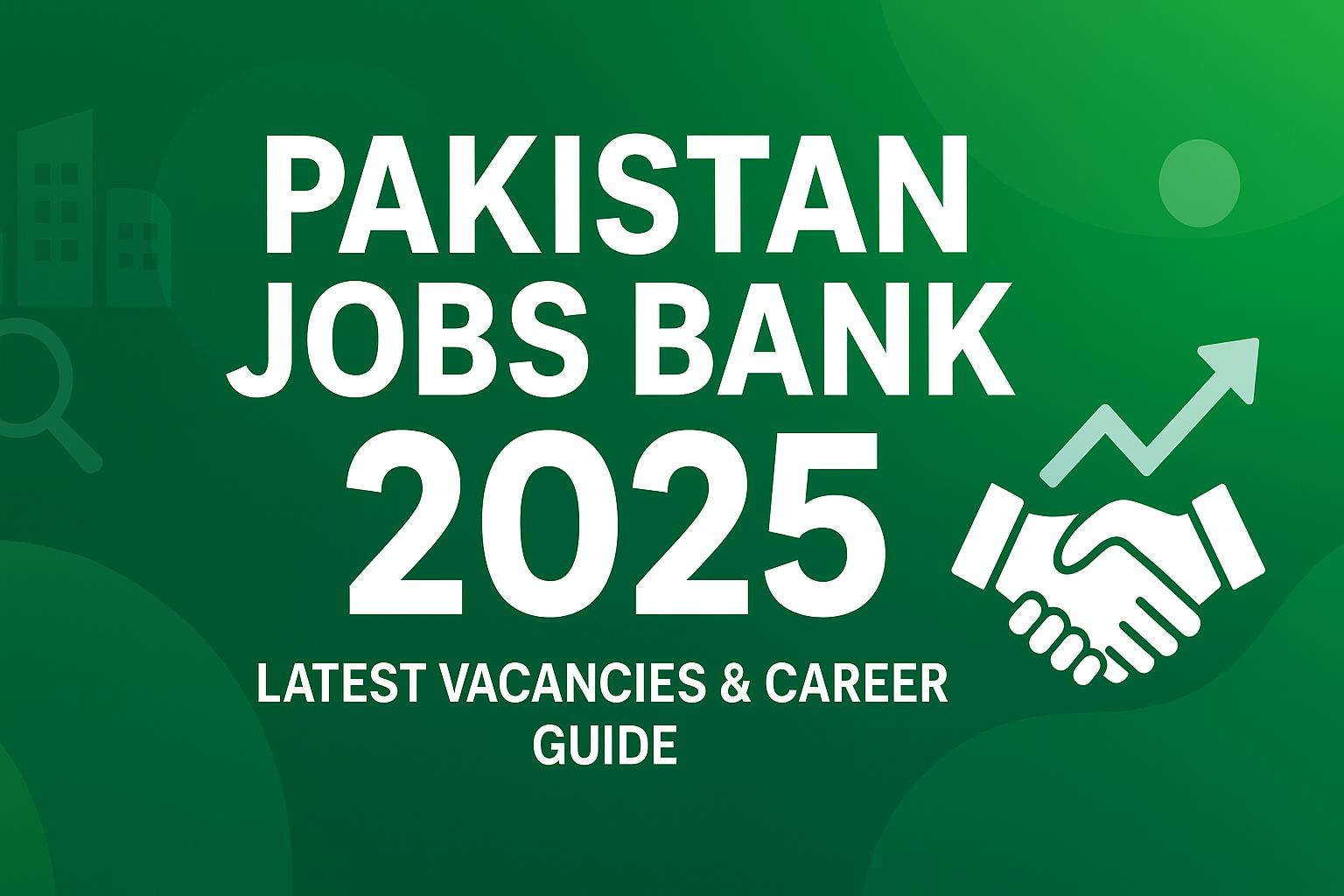 Pakistan Jobs Bank