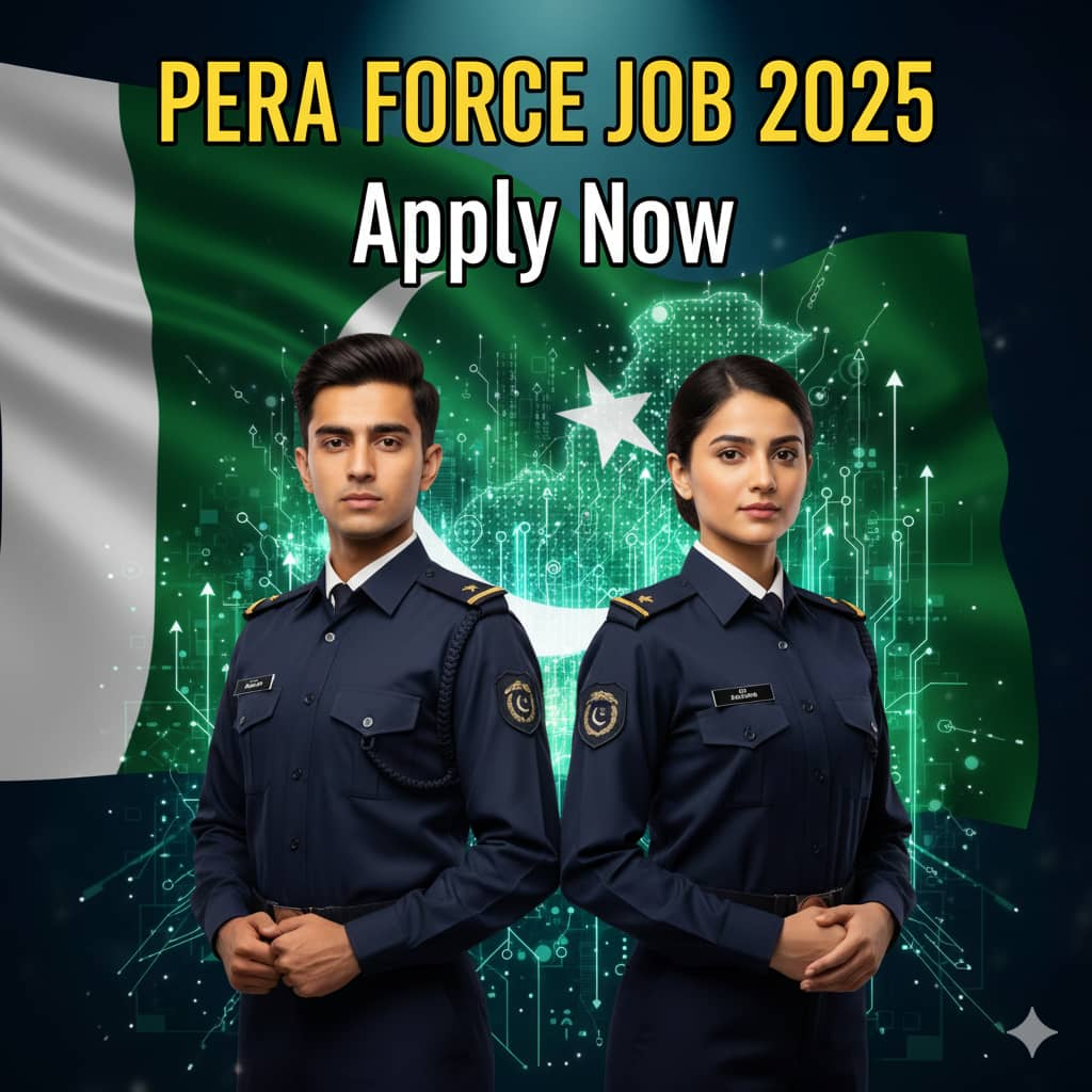 Pera Force Job 2025 career opportunities in Pakistan with benefits, eligibility, and vacancies for job seekers