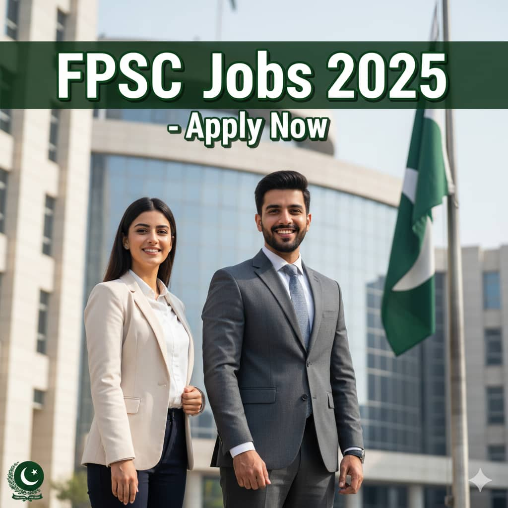 FPSC Jobs in Pakistan 2025 online apply guide with vacancies, eligibility criteria, and step by step application process